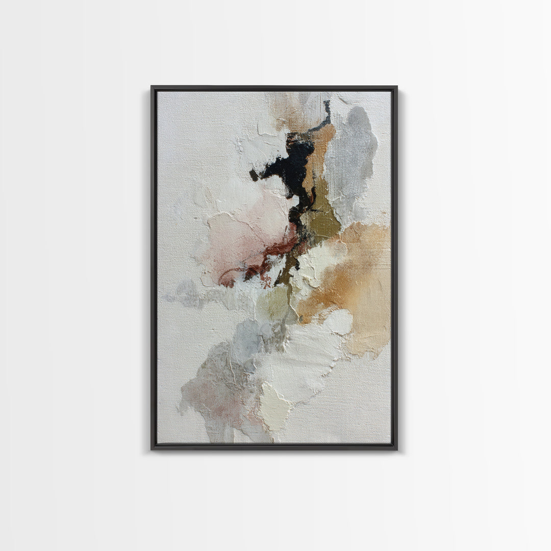 Small Cloud Study Canvas Print, Minimalist Art, Living Room Decor, Minimal, Modern Decor, Fine Art Print, Statement Artwork, MIN-2x3-77