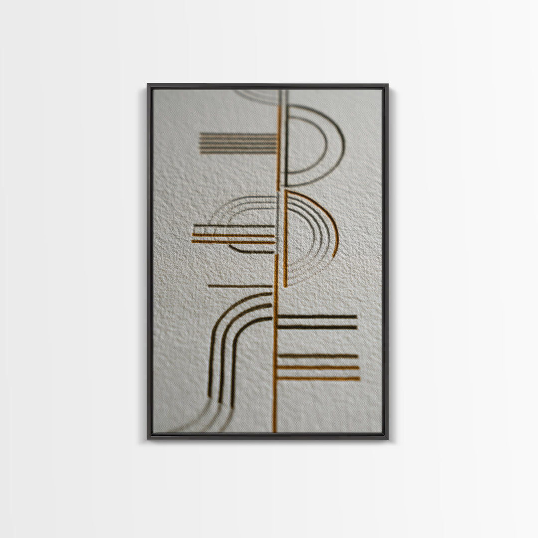 Minimal Cat Line Drawing Canvas Print, Minimalist Art, Movie Poster, Living Room Decor, Abstract Art, Minimal, Modern Wall Art, MIN-2x3-79