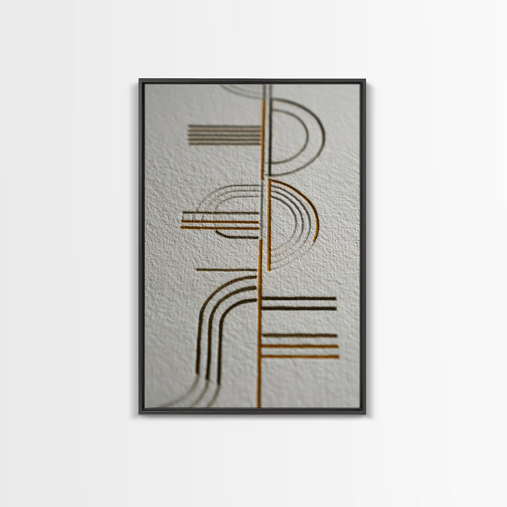 Minimal Cat Line Drawing Canvas Print, Minimalist Art, Movie Poster, Living Room Decor, Abstract Art, Minimal, Modern Wall Art, MIN-2x3-79