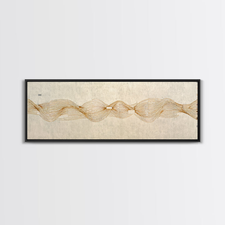 Minimal Cat Line Drawing Framed Canvas Print, Minimalist Art, Digital Wall Art, Living Room Decor, Abstract Art, Minimal, MIN-3x1-87