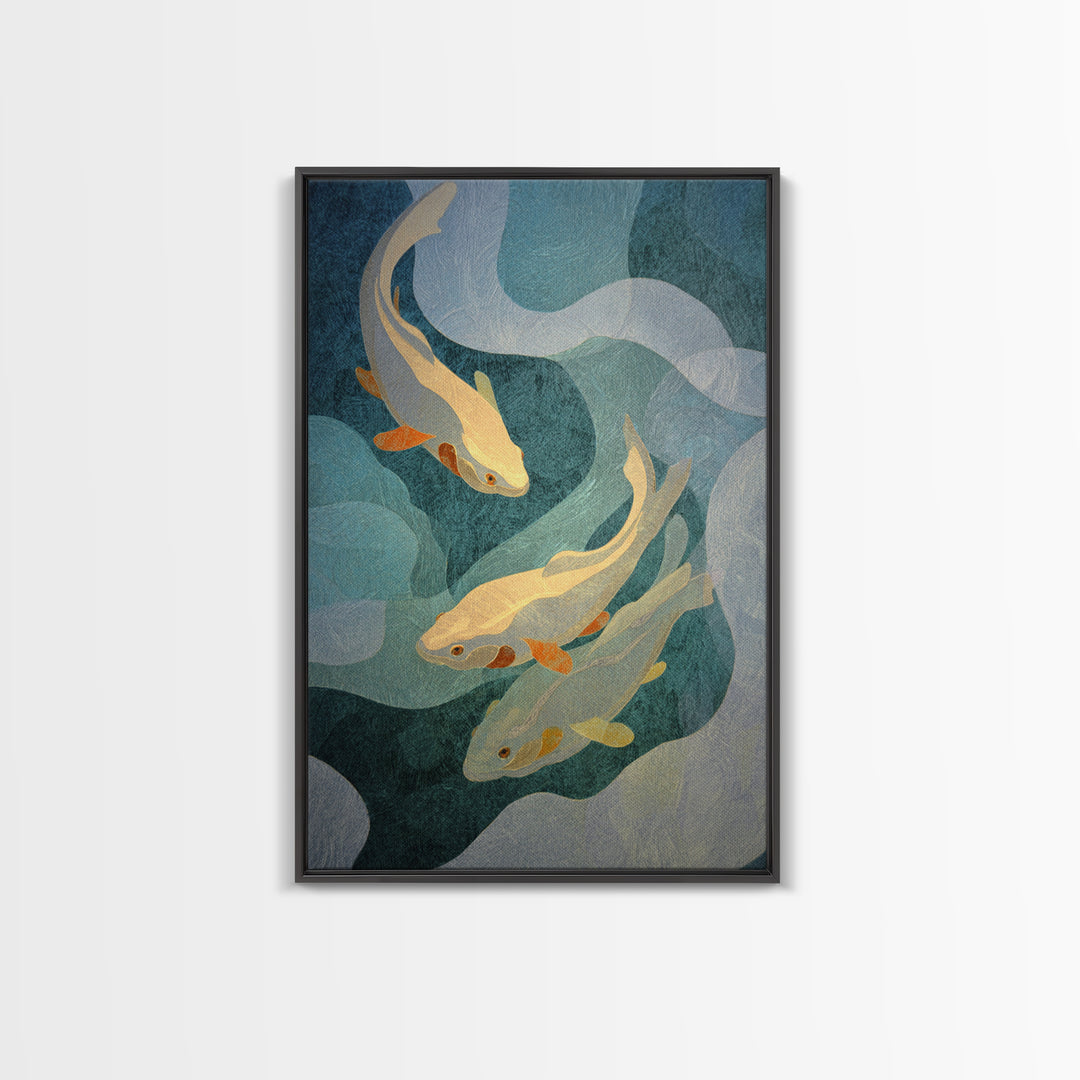 Dolphins Leaping Through Sunlit Waves Canvas Print, Marine Life Art, Coastal Home Decor, Living Room Decor, Fine Art, Marine, MLA-2x3-39