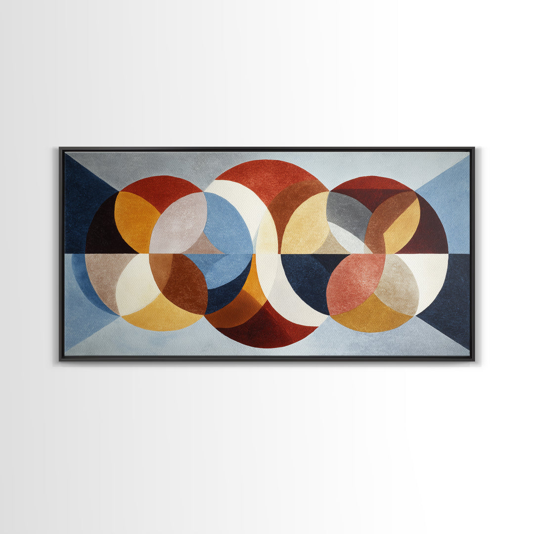 Retro Cocktail Glasses Canvas Print, Midcentury Modern Art, Digital Art, Living Room Decor, Abstract Art, Retro, MMA-2x1-98