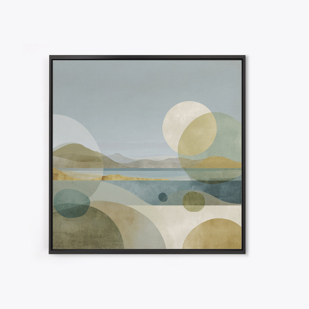 Clean Geometric Composition Canvas Print, Medical Office Art, Neutral Decor, Office Decor, Fine Art, Calm, Wall Art, Home Decor, MOA-1x1-82