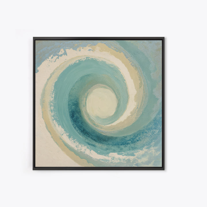 Abstract Healing Spiral Canvas Print, Medical Office Art, Boho Decor, Office Decor, Abstract Art, Calm, Printable Wall Art, MOA-1x1-87