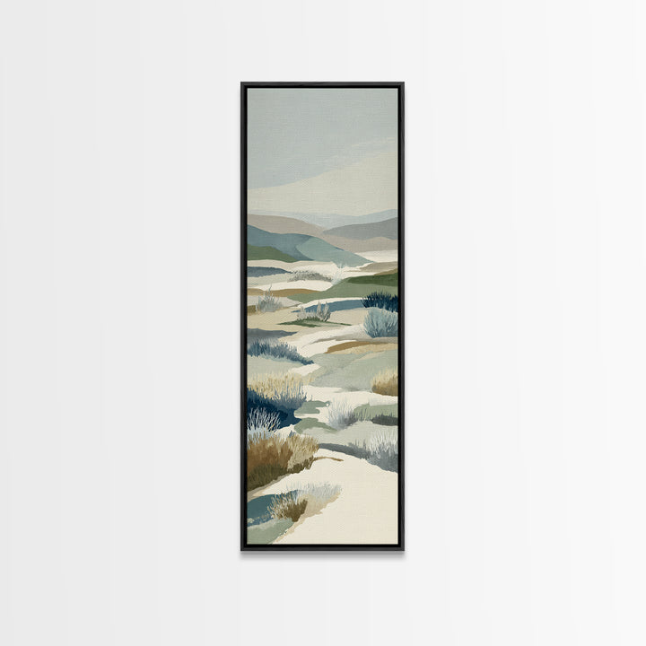 Clean Geometric Composition Canvas Print, Medical Office Art, Anatomy Art, Office Decor, Fine Art, Calm, Statement Artwork, MOA-1x3-22