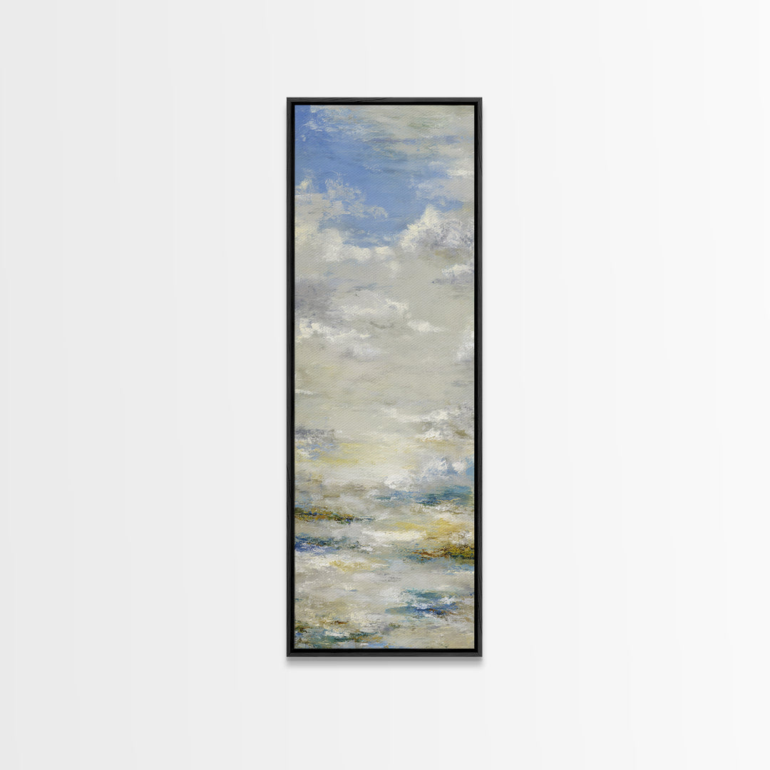 Soft Mountain Landscape Canvas Print, Medical Office Art, Biology Art, Office Decor, Fine Art, Calm, Art Print, Room Decor, MOA-1x3-38