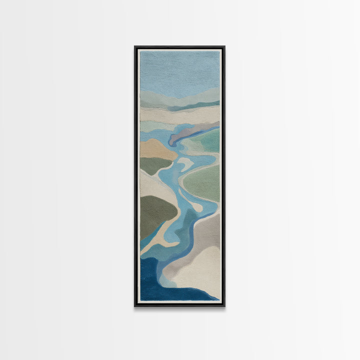 Simple Line Figure Canvas Print, Medical Office Art, Medical School, Office Decor, Fine Art, Calm, Minimalist Decor, MOA-1x3-78