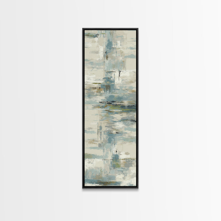 Clean Geometric Composition Canvas Print, Medical Office Art, Fine Art Print, Office Decor, Abstract Art, Calm, Wall Decor, MOA-1x3-94