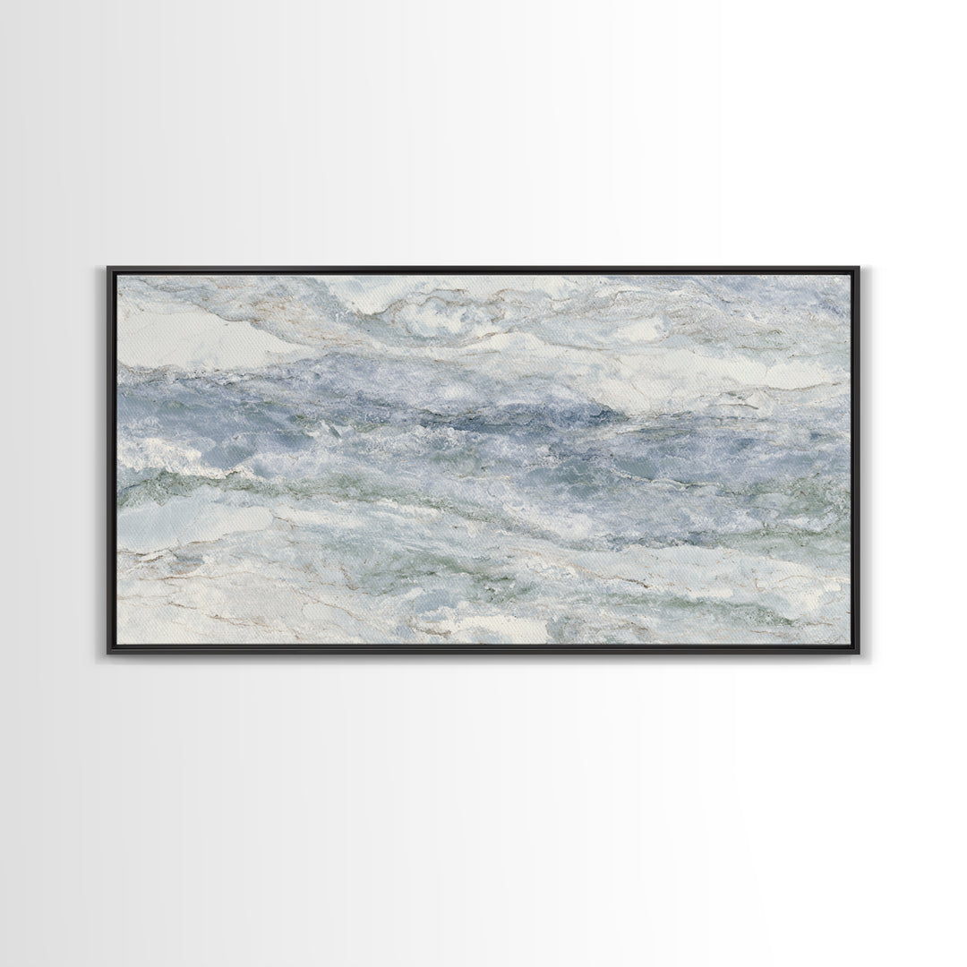 Subtle Marble Texture Canvas Print, Medical Office Art, Printable Wall Art, Office Decor, Oil Painting, Calm, Anatomy Wall Art, MOA-2x1-39