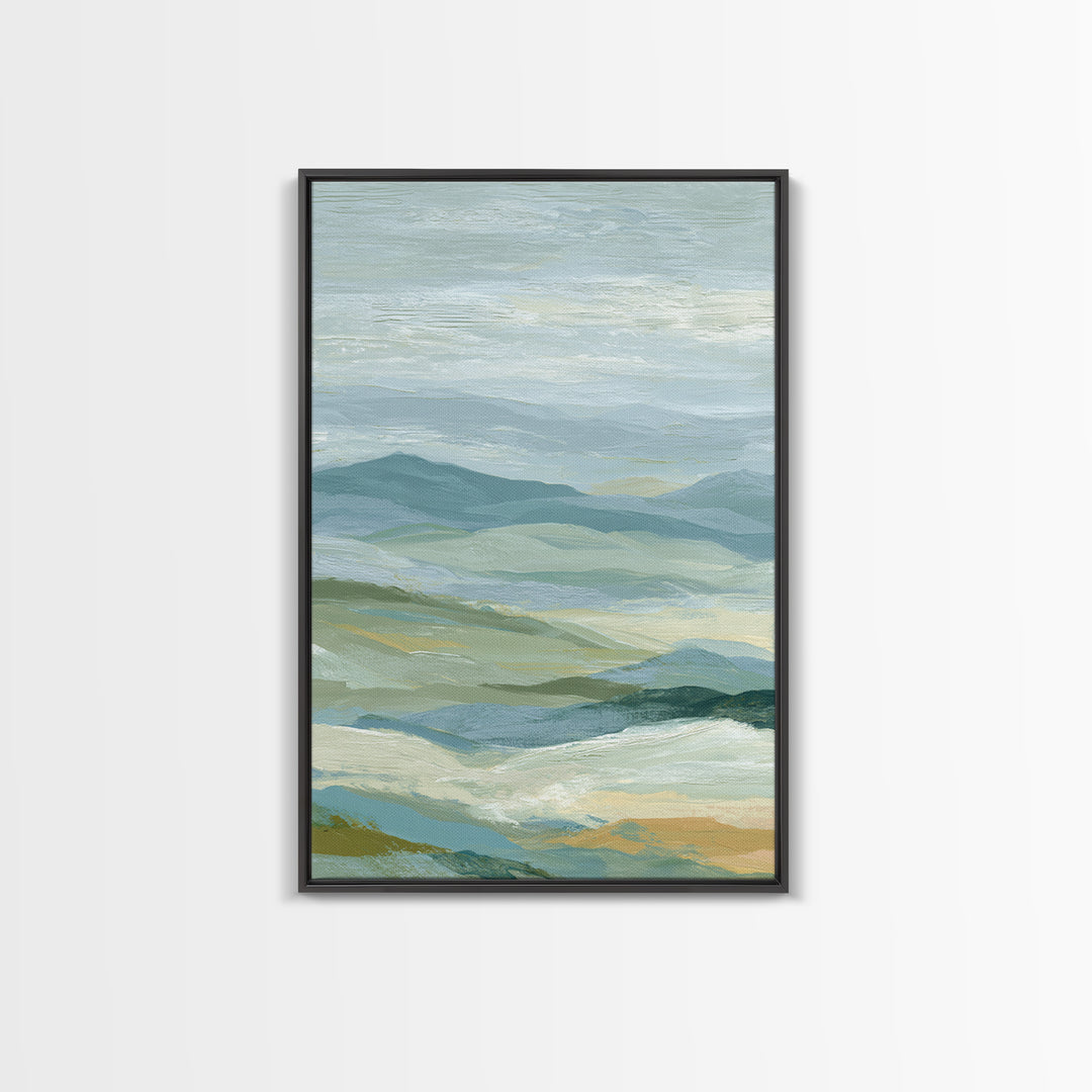 Fresh Citrus and Leaves for Bright Optimism Framed Canvas Print, Medical Office Art, Neutral Decor, Office Decor, Abstract Art, MOA-2x3-56