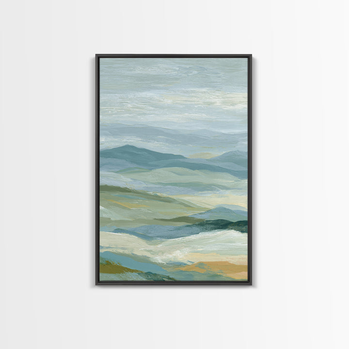 Fresh Citrus and Leaves for Bright Optimism Framed Canvas Print, Medical Office Art, Neutral Decor, Office Decor, Abstract Art, MOA-2x3-56