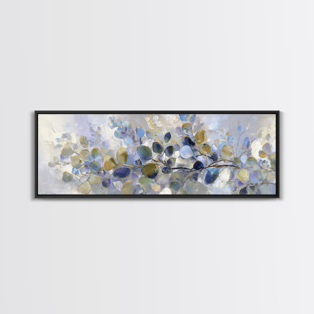 Lavender Botanical Still Life Canvas Print, Medical Office Art, Dental Office Decor, Office Decor, Oil Painting, Calm, MOA-3x1-13