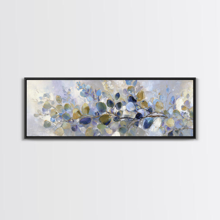 Lavender Botanical Still Life Canvas Print, Medical Office Art, Dental Office Decor, Office Decor, Oil Painting, Calm, MOA-3x1-13