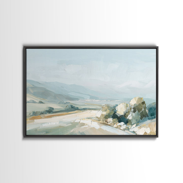 Clean Geometric Composition Framed Canvas Print, Medical Office Art, Printable Art, Office Decor, Calm, Medical Wall Art, MOA-3x2-14
