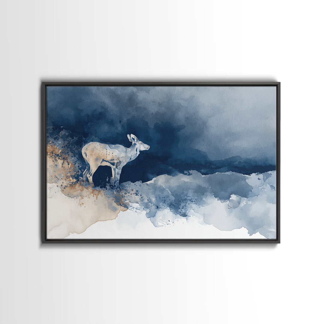 Large Neutral Landscape Framed Canvas Print, Medical Office Art, Medical Office Decor, Office Decor, Calm, Nurse Wall Art, MOA-3x2-20