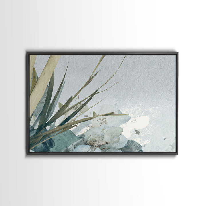 Clean Geometric Composition Canvas Print, Medical Office Art, Printable Card, Office Decor, Abstract Art, Calm, MOA-3x2-38