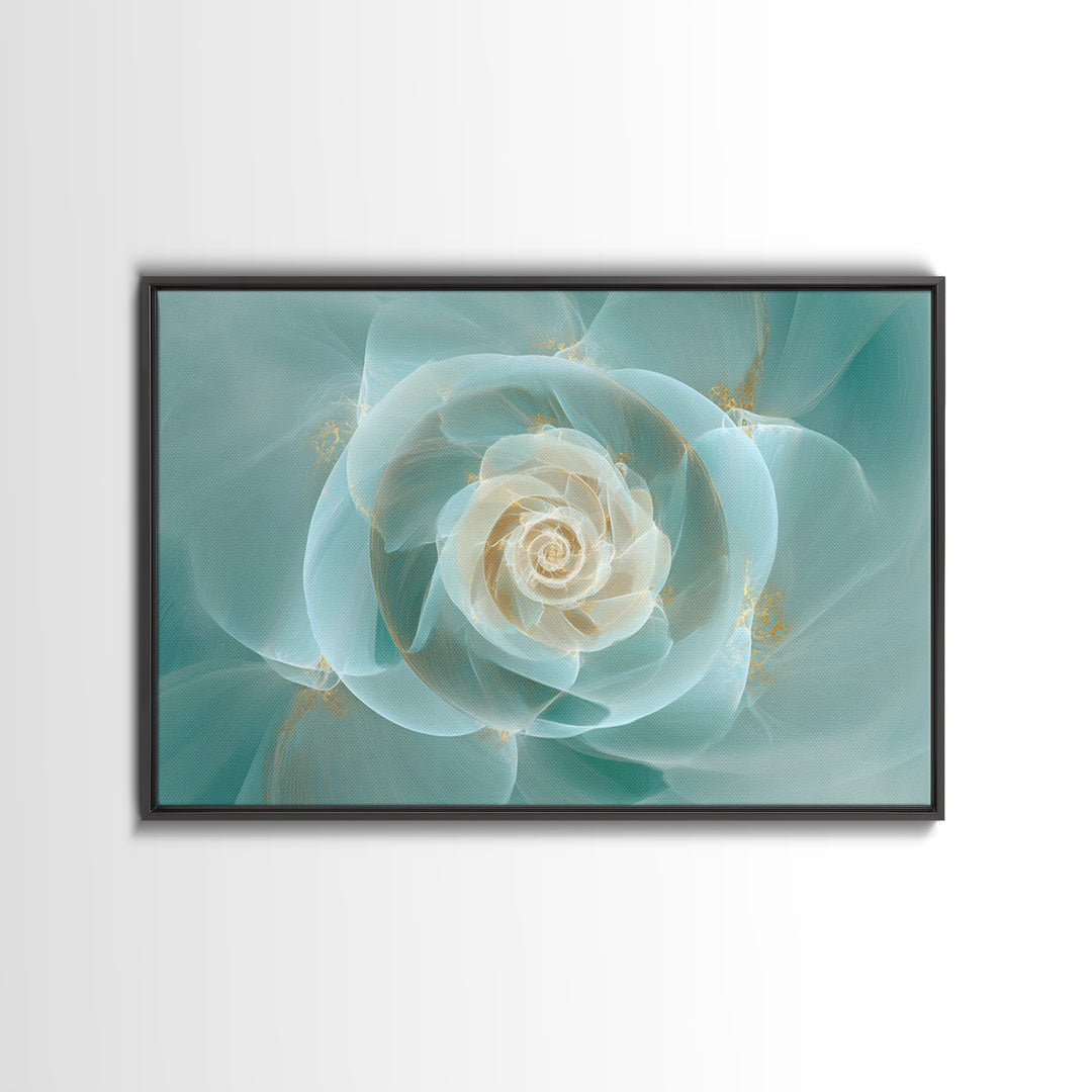 Abstract Healing Spiral Canvas Print, Medical Office Art, Textured Painting, Office Decor, Abstract Art, Calm, Minimalist Art, MOA-3x2-67