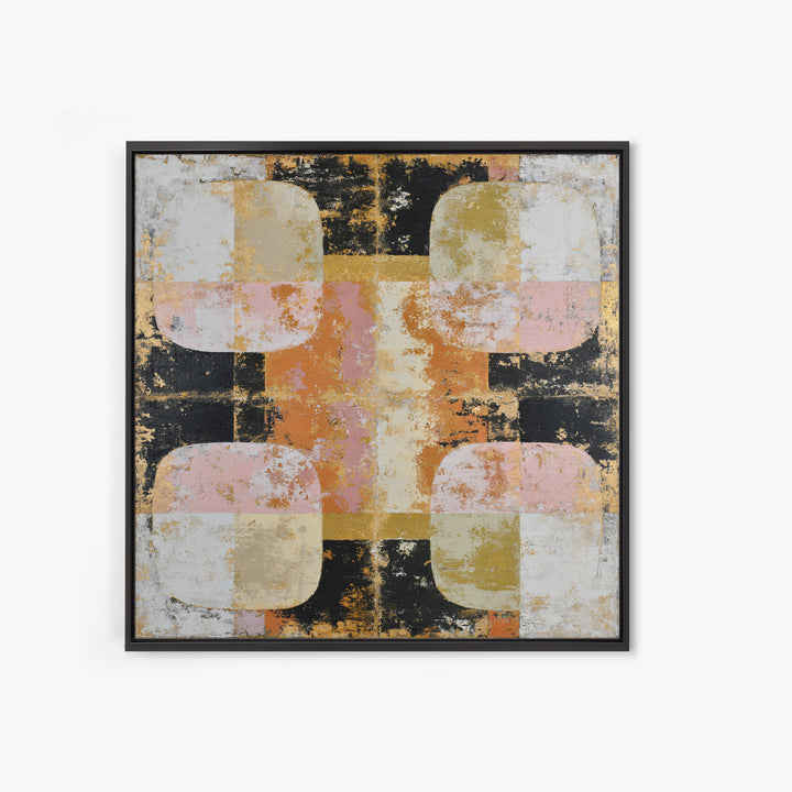 Large Marble Texture Abstract Framed Canvas Print, Modern Art, Printable Art, Living Room Decor, Abstract Art, Modern, MOD-1x1-64