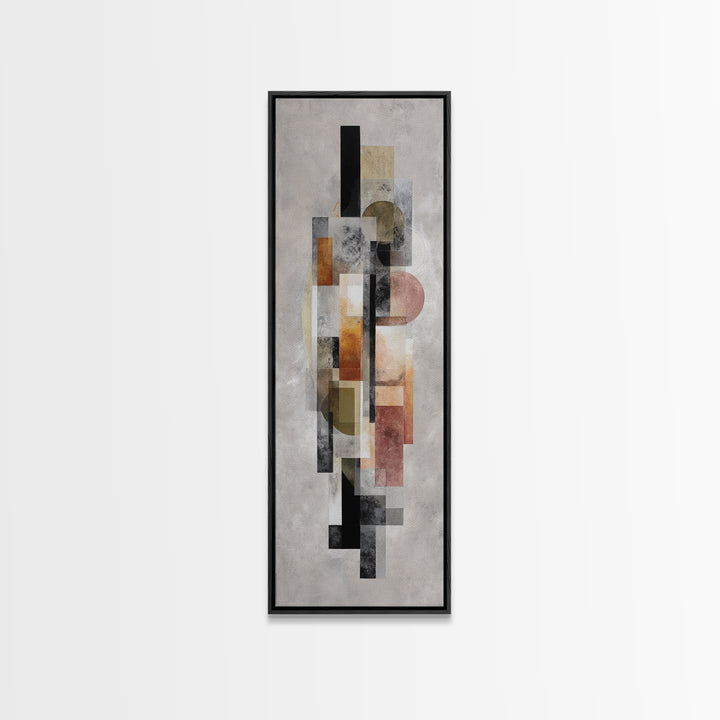 Black Ink Abstract Canvas Print, Monochrome Art, Luxury Decor, Living Room Decor, Abstract Art, Mono, Printable Wall Art, MON-1x3-90