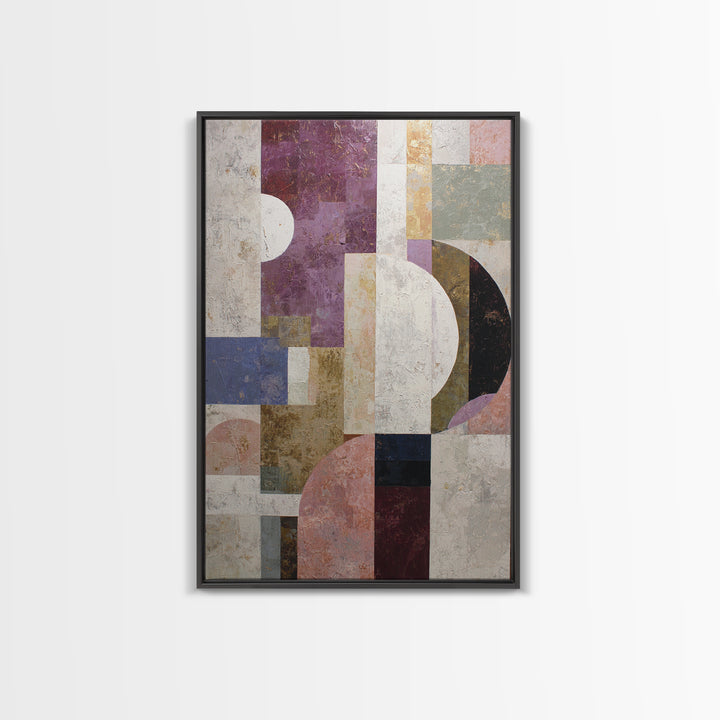 Purple Night Sky Canvas Print, Monochrome Art, Digital Art, Living Room Decor, Mono, Dark Academia Decor, Boho Wall Art, MON-2x3-71