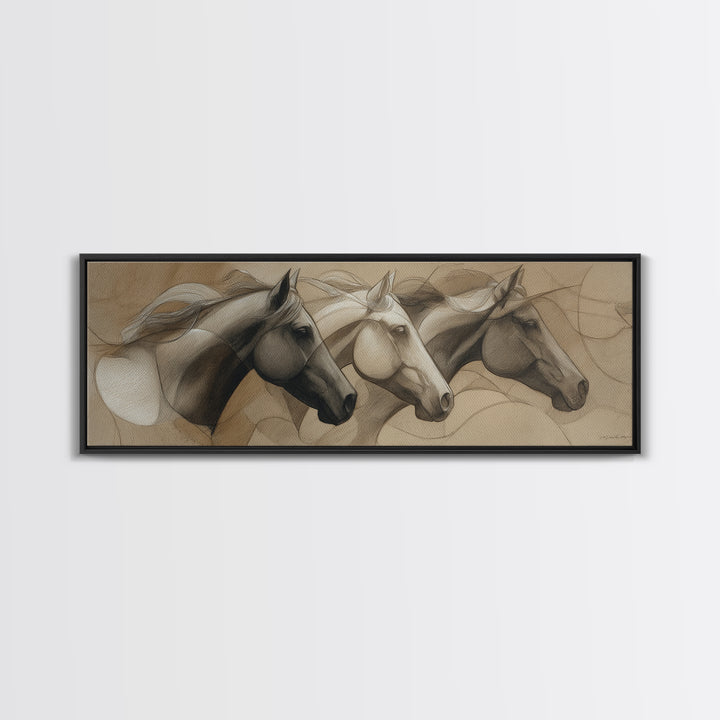 Ivory White Plaster Texture Composition Framed Canvas Print, Monochrome Art, Bird Art, Living Room Decor, Fine Art, Mono, MON-3x1-69