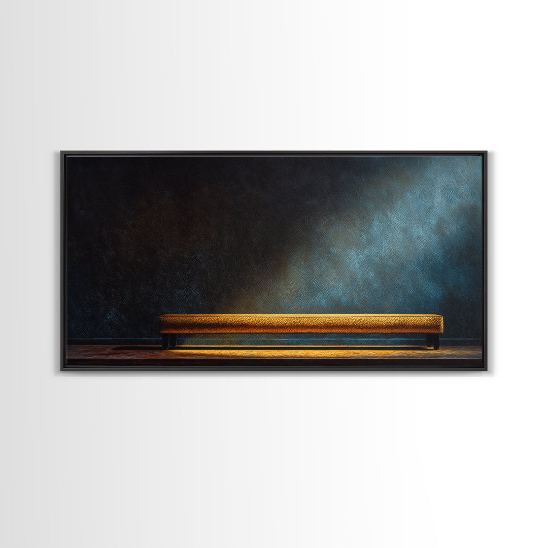 Soundproof Foam Pattern Transformed into Art Canvas Print, Music Studio Art, Minimalist Decor, Studio Decor, Rhythm, MSA-2x1-15