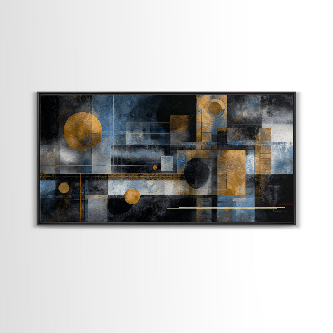 Album Cover Abstract Grid Canvas Print, Music Studio Art, Room Decor, Studio Decor, Abstract Art, Rhythm, Printable Art, MSA-2x1-62