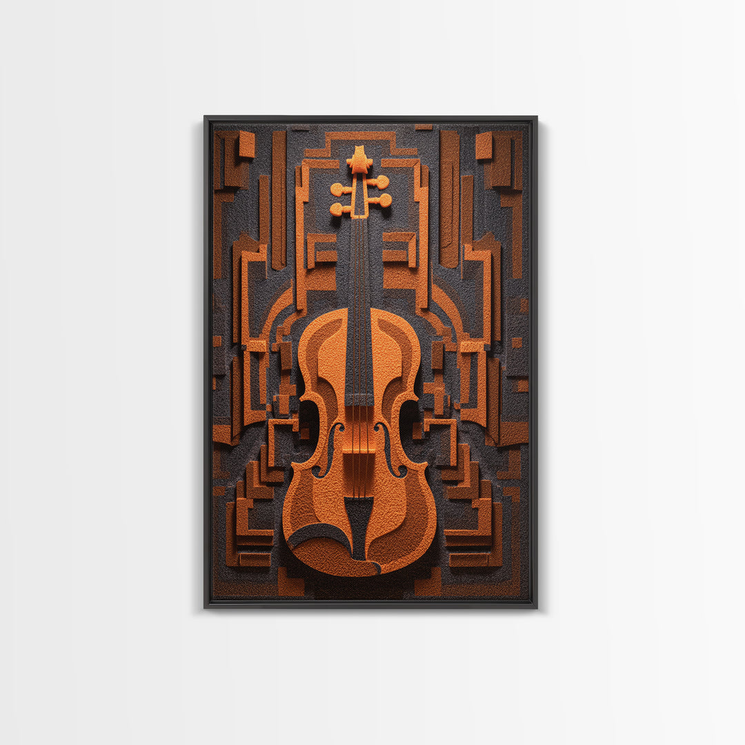 Soundproof Foam Pattern Transformed into Art Canvas Print, Music Studio Art, Trendy Wall Art, Studio Decor, Fine Art, Rhythm, MSA-2x3-99