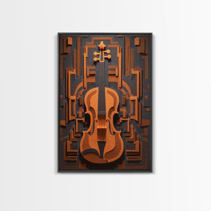 Soundproof Foam Pattern Transformed into Art Canvas Print, Music Studio Art, Trendy Wall Art, Studio Decor, Fine Art, Rhythm, MSA-2x3-99