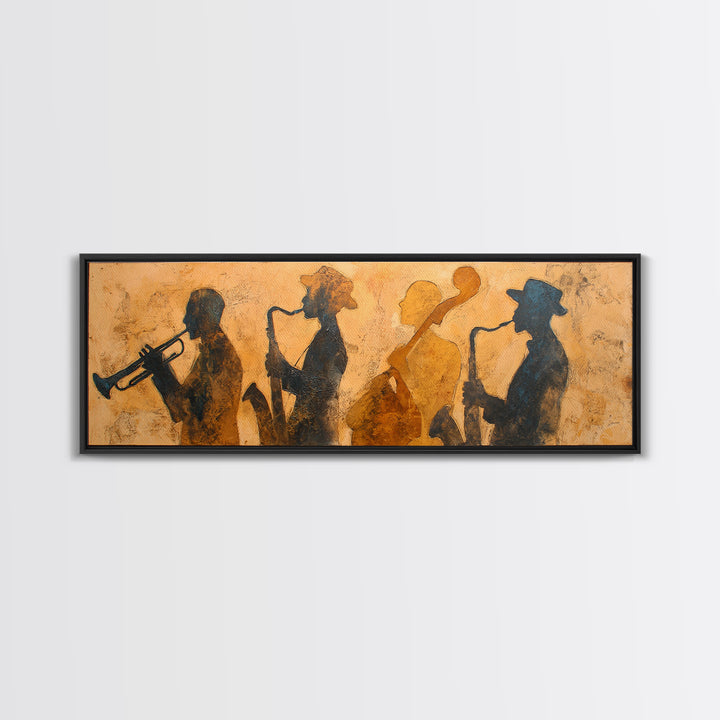 Abstract Sound Wave Canvas Print, Music Studio Art, Metal Wall Art, Studio Decor, Rhythm, Music Posters, Watercolor Print, MSA-3x1-92