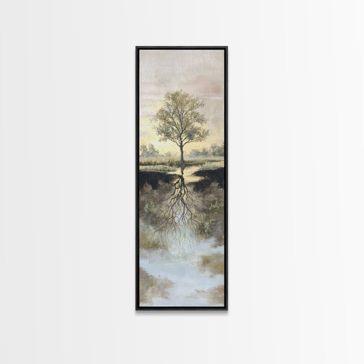 Tree of Life Canvas Print, Nature Art, 3d Wall Art, Living Room Decor, Fine Art, Nature, Nature Wall Art, Landscape Print, NAT-1x3-51