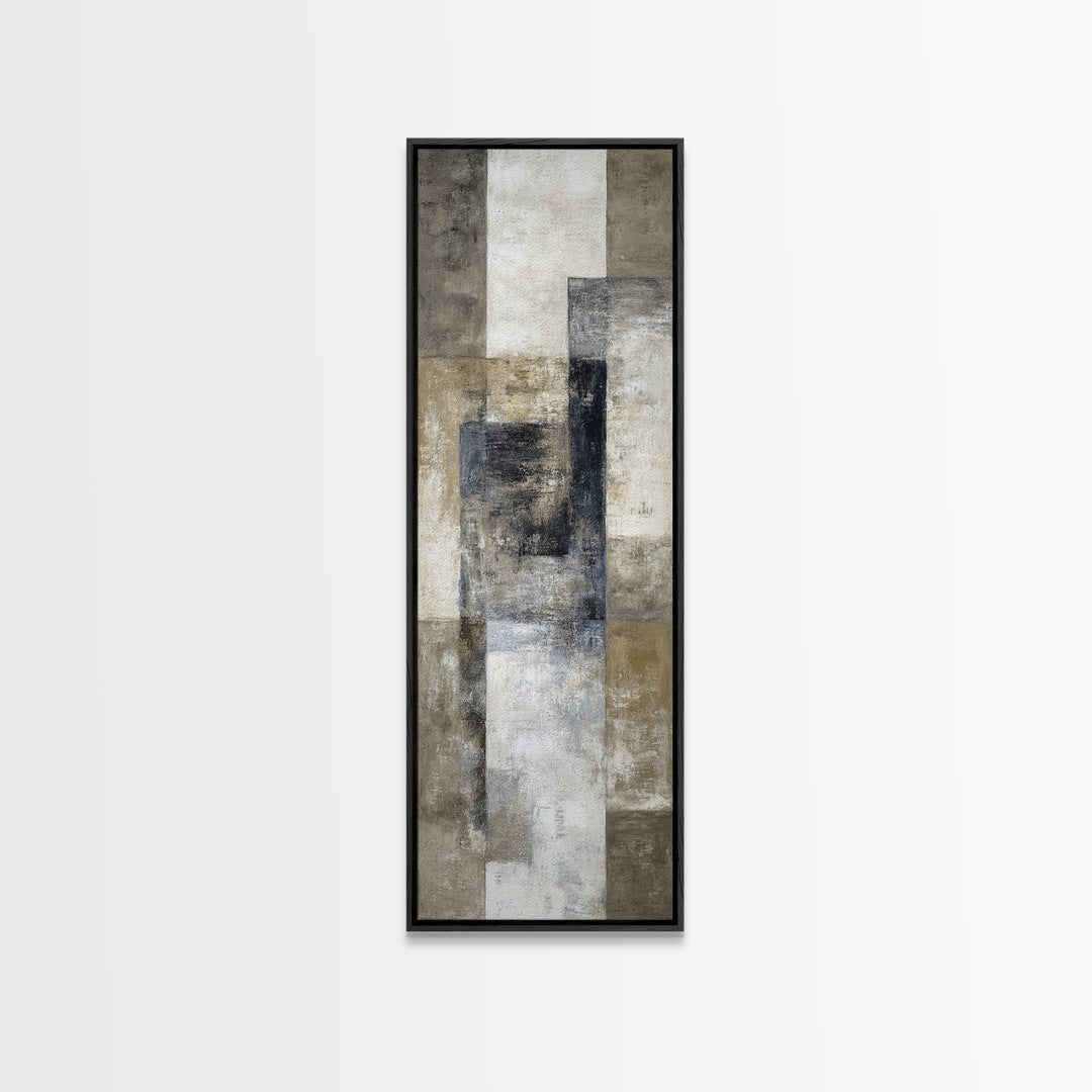 Balanced Stone Composition Canvas Print, Office Art, Wall Decor, Office Decor, Abstract Art, Focus, Wall Prints, Ai Art, OFF-1x3-60