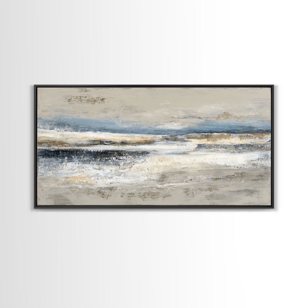 Balanced Stone Composition Framed Canvas Print, Office Art, Statement Artwork, Office Decor, Fine Art, Focus, Wall Decor, OFF-2x1-20