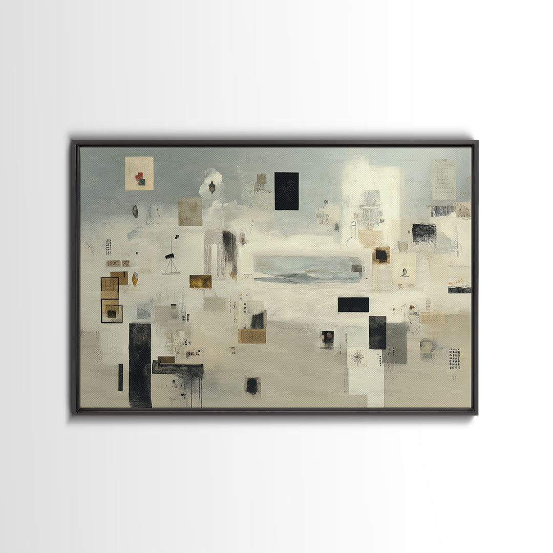 Dignified Neutral Landscape Canvas Print, Office Art, Living Room Decor, Office Decor, Fine Art, Focus, Fine Art Print, OFF-3x2-11