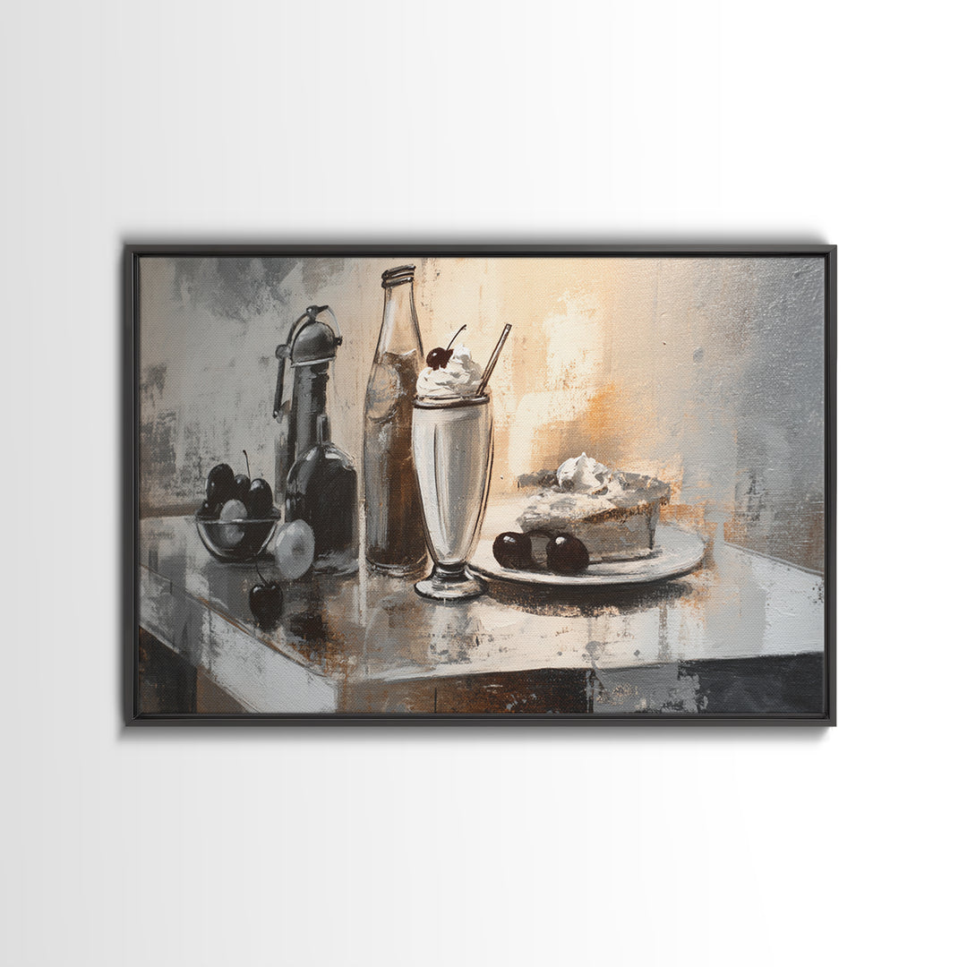 Steakhouse Black and Gold Bull Portrait Canvas Print, Restaurant Art, Digital Print, Restaurant Decor, Fine Art, Bistro, RES-3x2-83
