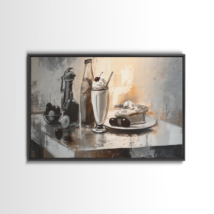 Steakhouse Black and Gold Bull Portrait Canvas Print, Restaurant Art, Digital Print, Restaurant Decor, Fine Art, Bistro, RES-3x2-83