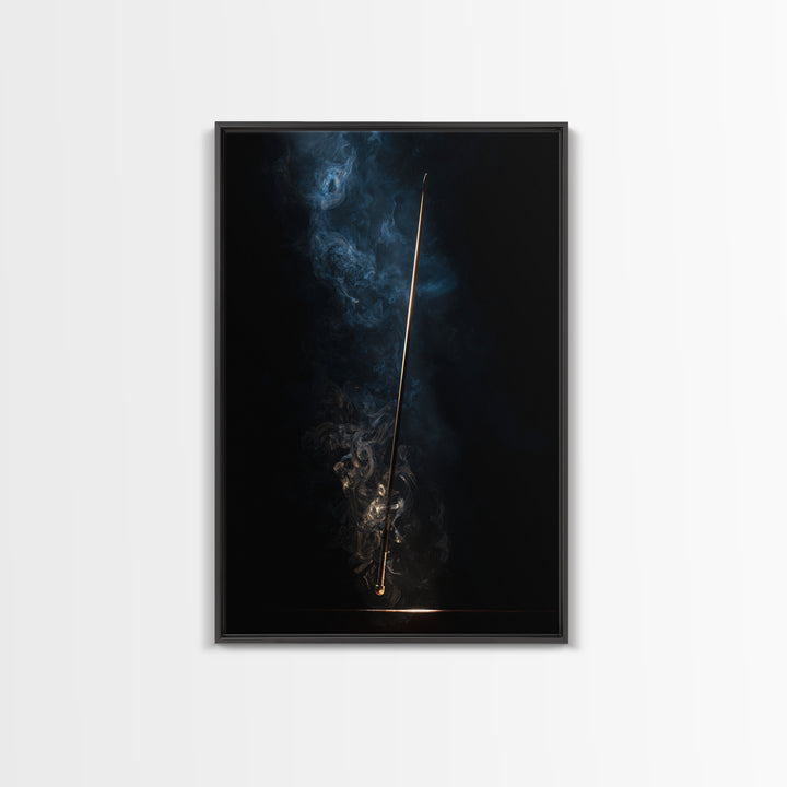 Conductor Baton and Sheet Shapes Without Text Framed Canvas Print, Recording Studio Art, Home Decor, Studio Decor, Analog, RSA-2x3-2