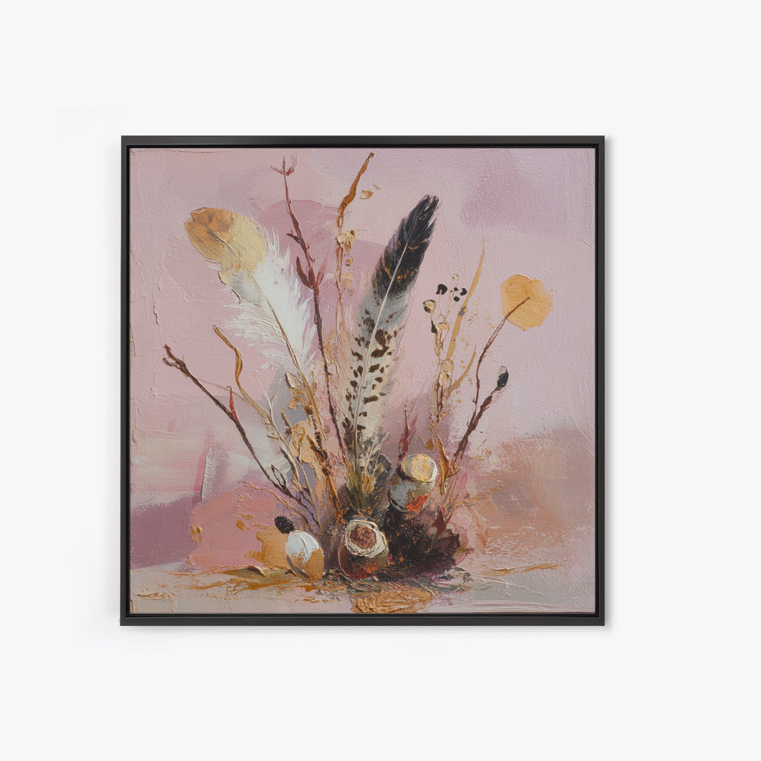 Campfire under a Starry Sky Canvas Print, Rustic Art, Wall Decor, Farmhouse Decor, Oil Painting, Rustic, Wall Art, Home Decor, RUS-1x1-82