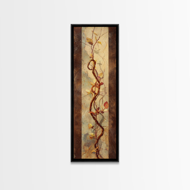 Rusty Horseshoe and Rope Composition Canvas Print, Rustic Art, Landscape Wall Art, Farmhouse Decor, Fine Art, Rustic, RUS-1x3-49