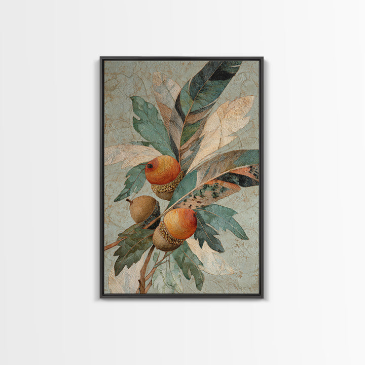 Rusty Horseshoe and Rope Composition Framed Canvas Print, Rustic Art, Printable Art, Farmhouse Decor, Fine Art, Rustic, RUS-2x3-93