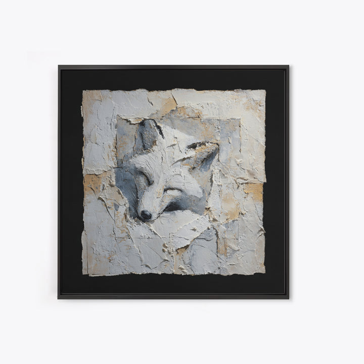 Soft Beige Geometric Abstraction Canvas Print, Scandinavian Art, Wall Hanging, Living Room Decor, Nordic, Living Room Wall Art, SCA-1x1-3