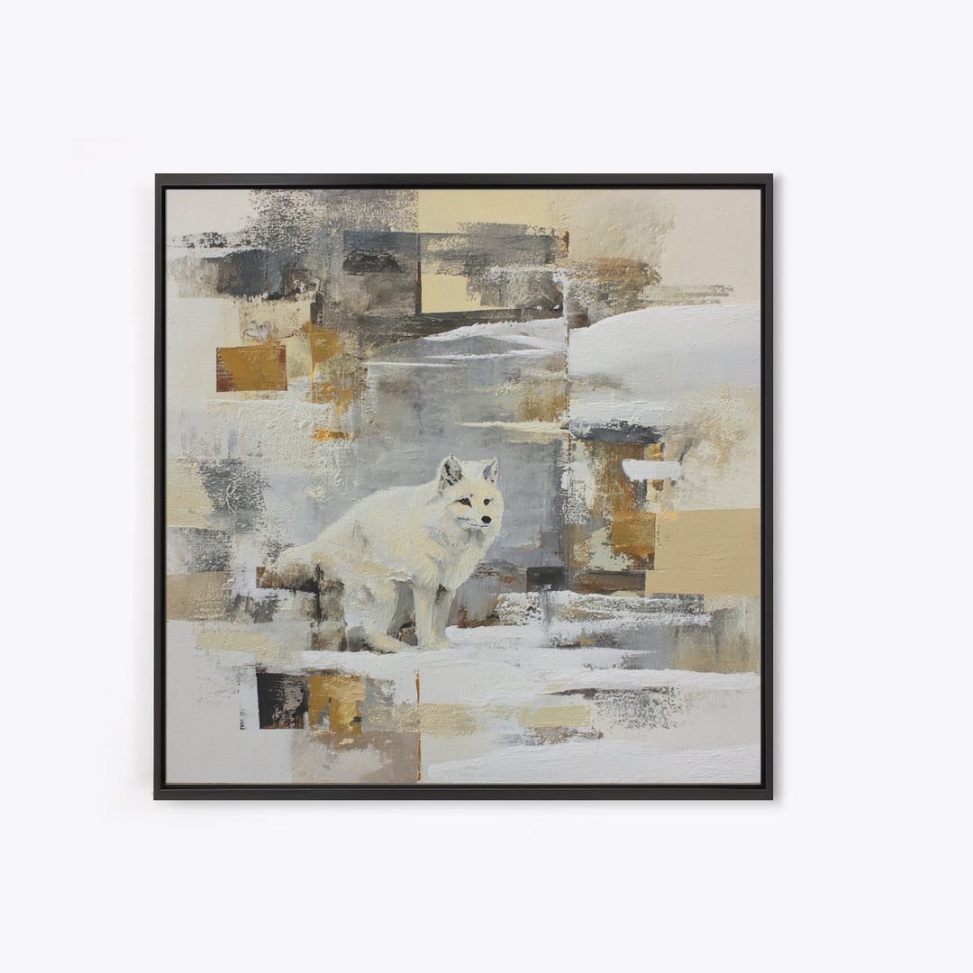Birch Tree Trunks Framed Canvas Print, Scandinavian Art, Decor, Living Room Decor, Abstract Art, Nordic, Printable Art, SCA-1x1-57