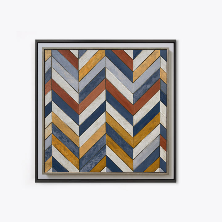 Herringbone Monochrome Pattern Canvas Print, Scandinavian Art, Luxury Decor, Living Room Decor, Fine Art, Nordic, SCA-1x1-94