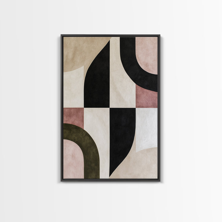 Soft Wool Texture Abstract Canvas Print, Scandinavian Art, Living Room Decor, Abstract Art, Nordic, Living Room Wall Art, SCA-2x3-27