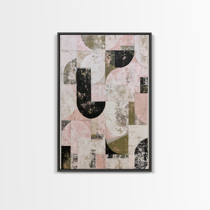 Snowy Nordic Forest Canvas Print, Scandinavian Art, Modern Art, Living Room Decor, Fine Art, Nordic, Contemporary Art, SCA-2x3-81