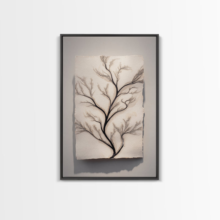 Abstract Arch Shapes Framed Canvas Print, Scandinavian Art, Abstract Wall Art, Living Room Decor, Abstract Art, Nordic, SCA-2x3-94