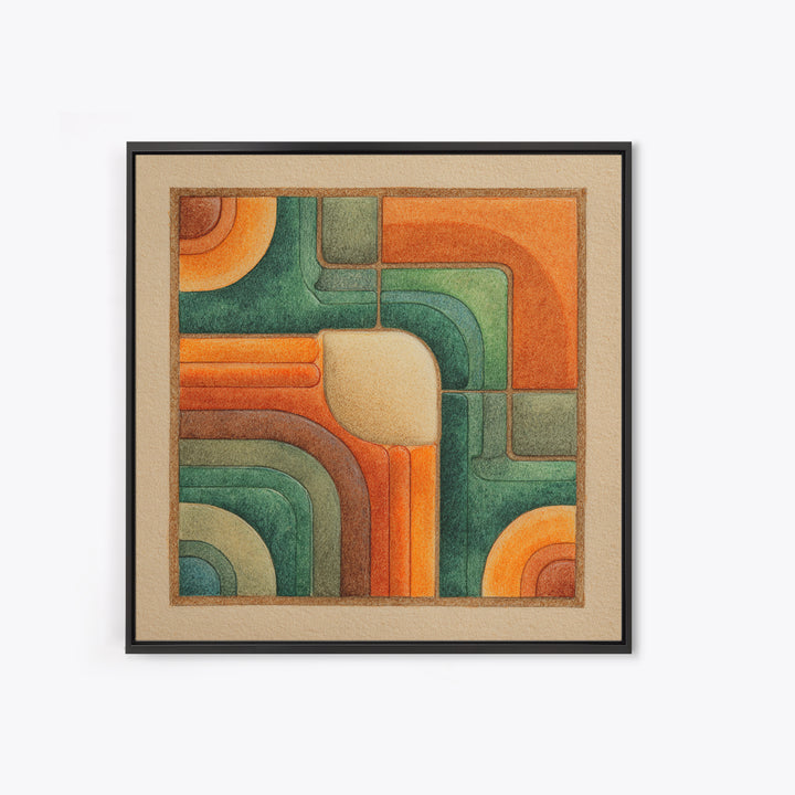 Pebble Texture Abstract Canvas Print, Spa Art, Abstract Print, Spa Decor, Abstract Art, Serenity, Esthetician Decor, SPA-1x1-15