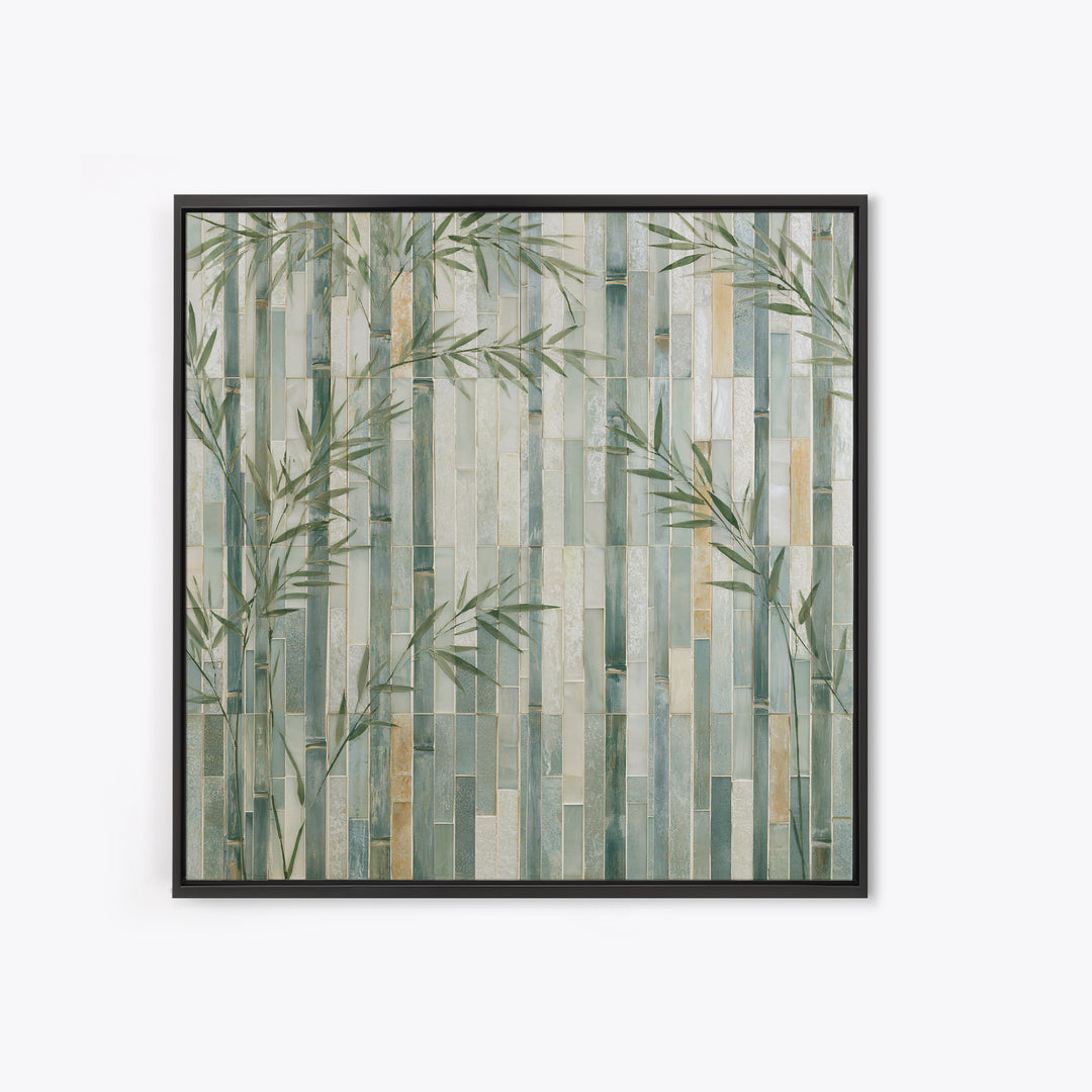 Misty Bamboo Forest Canvas Print, Spa Art, Fine Art Print, Spa Decor, Fine Art, Serenity, Wall Decor, Printable Wall Art, SPA-1x1-5