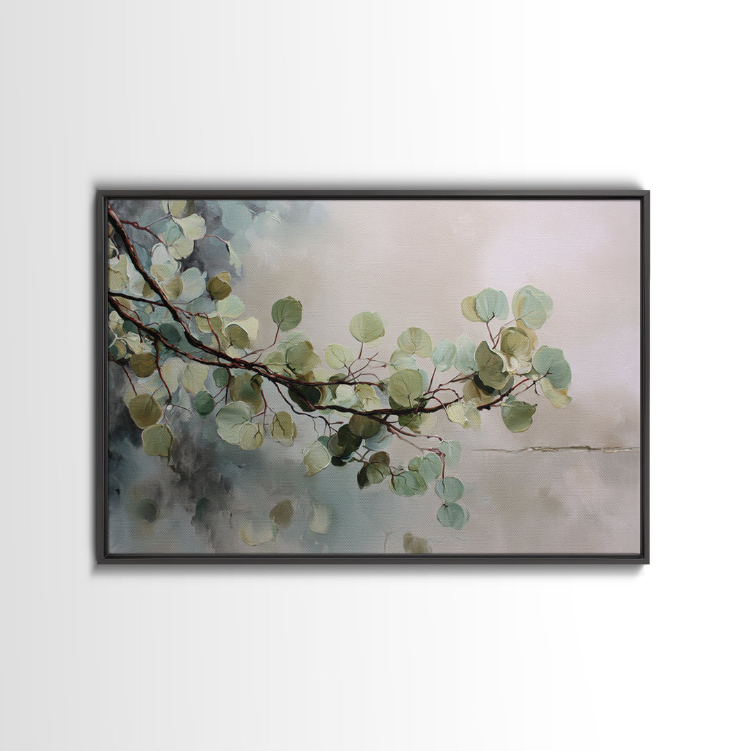 Sage and Ivory Geometric Calm Composition Canvas Print, Spa Art, Neutral Decor, Spa Decor, Fine Art, Serenity, Home Decor, SPA-3x2-73