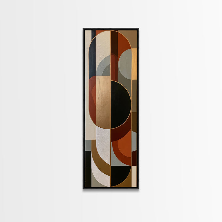 Abstract Aura Portrait Canvas Print, Spiritual Art, Art, Living Room Decor, Fine Art, Spirit, Canvas Wall Art, Black Art, SPI-1x3-100